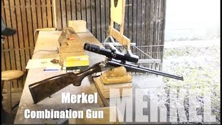 Merkel Büchsflinte Combination Gun 8x57 IRS 1670 [upl. by Gnod774]