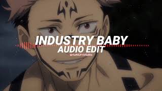 industry baby  lil nas x jack harlow edit audio [upl. by Isac]