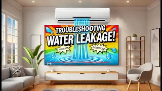 Troubleshooting Water Leakage LG Split AC Solutions [upl. by Nialb]