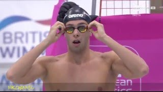 PaltrinieriDetti  ORO e ARGENTO 1500 sl  Europei di nuoto Londra 2016 [upl. by Laraine701]