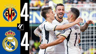 Villarreal 44 Real Madrid  HIGHLIGHTS  LaLiga 202324 [upl. by Margarida]