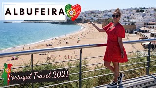 Travel PORTUGAL  We Explore ALBUFEIRA A Day in The Algarve 2021 [upl. by Ahsinyd]