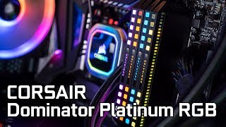 CORSAIR Dominator Platinum RGB Lighting Effects [upl. by Bigner]