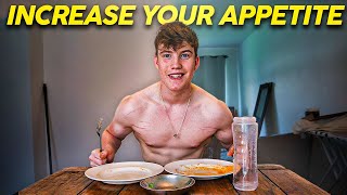 How To Increase Your Appetite  Tips For Gaining Weight [upl. by Deadman]