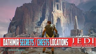 Jedi Fallen Order All Secrets And Chests Locations Dathomir [upl. by Etteniuqna]