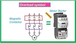 Overload relay and contactor wiring connection [upl. by Ramirolg]