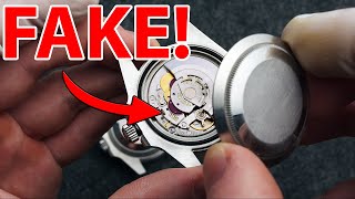 OPENING A 600 FAKE ROLEX [upl. by Dhiman]