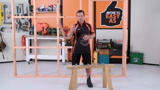 How to Build Timber Wall Framing  Mitre 10 Easy As DIY [upl. by Kcirdet]