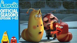 Official 90 MIN LARVA Season 3 Episode 1  52 [upl. by Inalel]