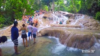 HD Climbing Dunns River Falls  Jamaicas most famous Falls [upl. by Jephthah]