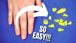 DIY HOW TO REMOVE GEL NAILS amp GEL EXTENSIONS [upl. by Aleahcim]