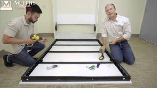 Murphy bed  Full Install Video [upl. by Aicener]