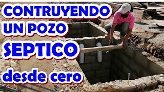 CONSTRUCCIÓN DE UN POZO SÉPTICO [upl. by Marinelli]