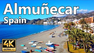 Almuñecar walk Costa Tropical Beach Promenade  Virtual Walk  Andalucia  4k 60fps Spain [upl. by Ahcatan]