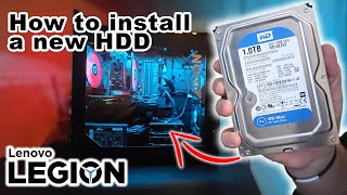 How to Install a New or used HDD in a Desktop [upl. by Atinuhs900]