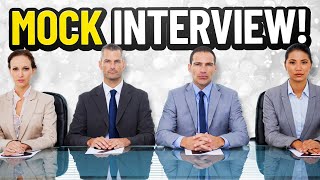 MOCK INTERVIEW QUESTIONS amp ANSWERS 10 Common Interview Questions and SAMPLE ANSWERS [upl. by Suciram522]