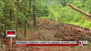 Anderson family sues city over property dispute [upl. by Timothee]