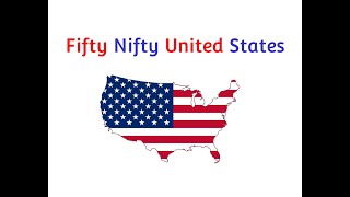 Fifty Nifty United States with Lyrics [upl. by Merri]