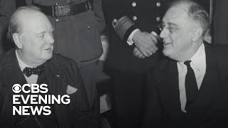 Inside Churchill and Roosevelts relationship during WWII [upl. by Ahsieuqal]