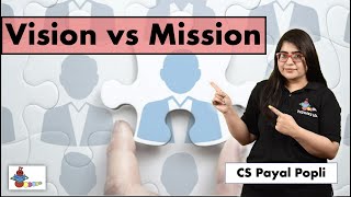 How Mission is different from Vision  Difference between Mission and Vision  MISSION  VISION [upl. by Homovec]