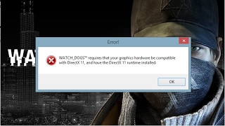 how to fix WATCH DOGS directx 1011 ERROR 100 working [upl. by Oribel]