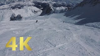 Marmolada 3343m Downhill 2018  Uncut 8km in 12minutes [upl. by Lamont184]