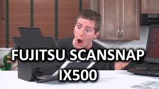 Fujitsu Scansnap ix500 Small Business Scanner [upl. by Ojyma627]