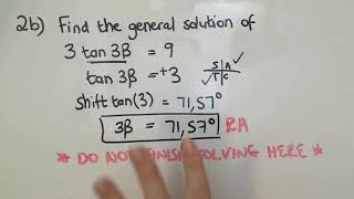 Grade 11 Trig Equations Part 2 General Solutions [upl. by Hamnet188]