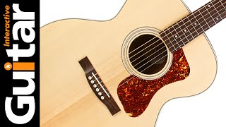 Guild Guitar  OM240e  Review [upl. by Anar828]