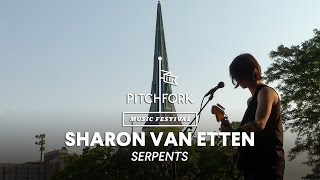 Sharon Van Etten performs quotSerpentsquot  Pitchfork Music Festival 2014 [upl. by Analad]