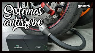 Diferentes sistemas antirrobo para motos [upl. by Eerdna]