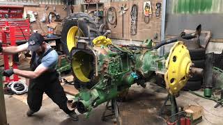 John Deere 4755 Powershift Overhaul [upl. by Marysa]