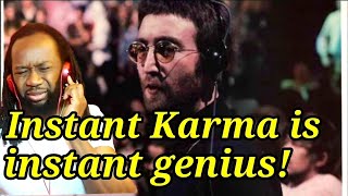 JOHN LENNON INSTANT KARMA REACTION  Why was Yoko blinfolded [upl. by Gniliem]