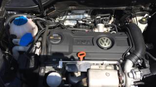 Golf VI 14 TSI 122 hp rattling stuttering [upl. by Acireh]