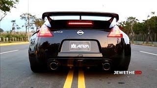 EPIC SOUNDING Nissan 370Z w ARMYTRIX Supersport Exhaust REVS Accelerations amp More [upl. by Hugon]