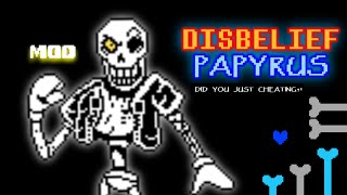 Undertale Disbelief Papyrus ► All Completed Phases  Full Battle [upl. by Idalina35]