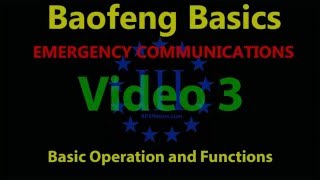 Baofeng UV5R Manual Programming and Basic Manual Operation [upl. by Remo]