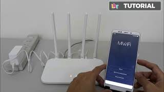 XIAOMI MI WIFI ROUTER 4C  easy tutorial HOW TO SETUP [upl. by Roeser]