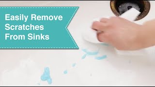 How to Easily Remove Scratches from Your Sink [upl. by O'Hara]