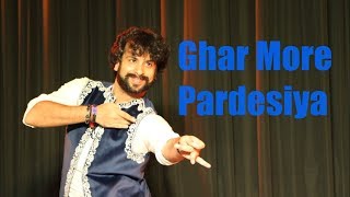 Dance on GHAR MORE PARDESIYA Kalank by Devesh Mirchandani [upl. by Kerby]