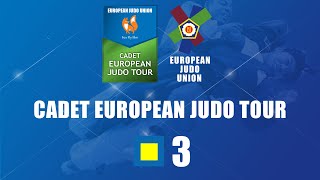 DAY 1  TATAMI 3  Lignano ITA 2022 FOX FLY FILM Cadet European Judo Tour [upl. by Idonah]