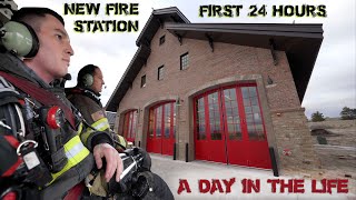 First 24 Hours in a New Fire Station  A Day in the Life [upl. by Olgnaed]