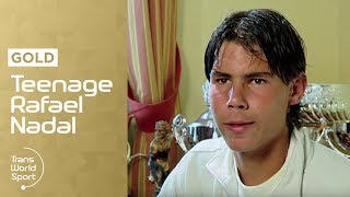 16yearold Rafael Nadal on Trans World Sport [upl. by Goober]