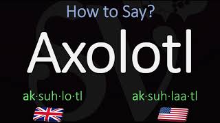 How to Pronounce Axolotl CORRECTLY Meaning amp Pronunciation [upl. by Jacquelynn]