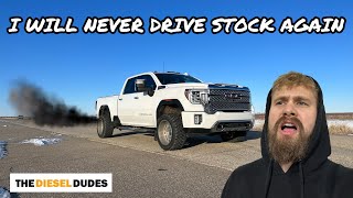 FIRST DRIVE AFTER DELETING L5P DURAMAX [upl. by Reh]