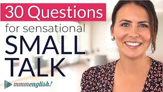 How to make GREAT Small Talk  English Conversation Practice [upl. by Pavior498]