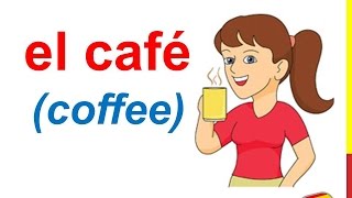 Spanish Lesson 47  DRINKS and BEVERAGES in Spanish Food and drinks vocabulary [upl. by Ttelracs460]