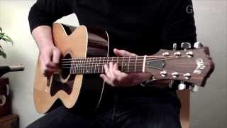 Guild F30 D55 amp F512 acoustic guitar review demo [upl. by Jerrilee]