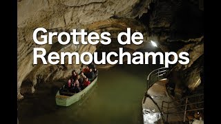 Grottes de Remouchamps Grotten van han originele wandelingen [upl. by Narak]