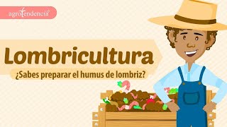 LOMBRICULTURA 🪱 Lombriz roja californiana y el compost  Agroclips [upl. by Ingrim]